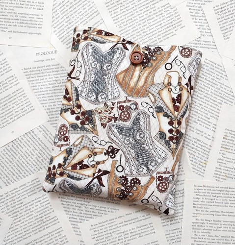 Handmade book sleeve cover - sleeve,