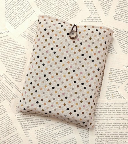 Handmade book sleeve cover - book,