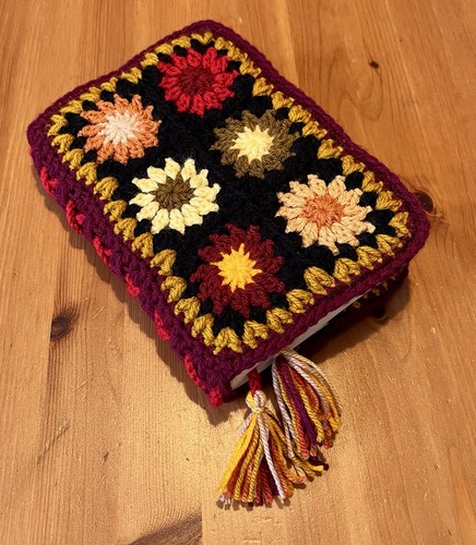 Handmade crochet book