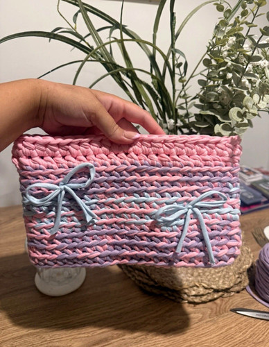 Crochet pink purple - crochet, &