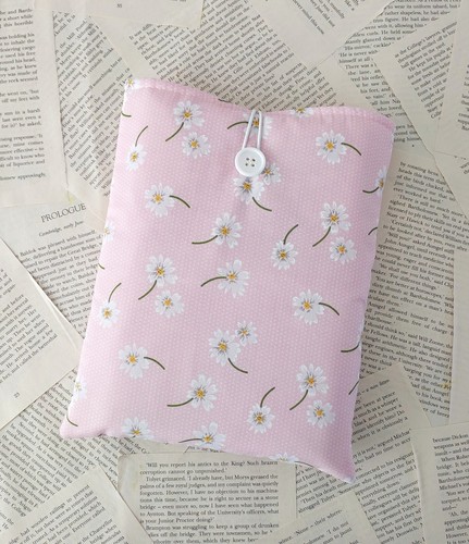 Handmade book sleeve cover - book,