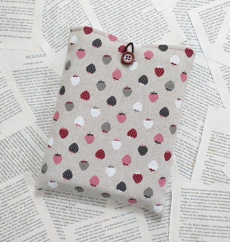 Handmade book sleeve - sleeve, cover