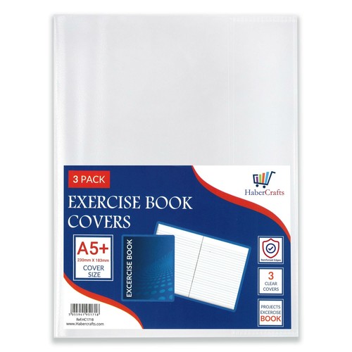 Clear exercise book - a5+,