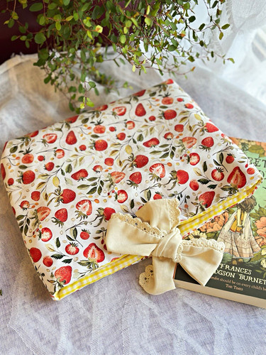 White yellow strawberry - yellow,