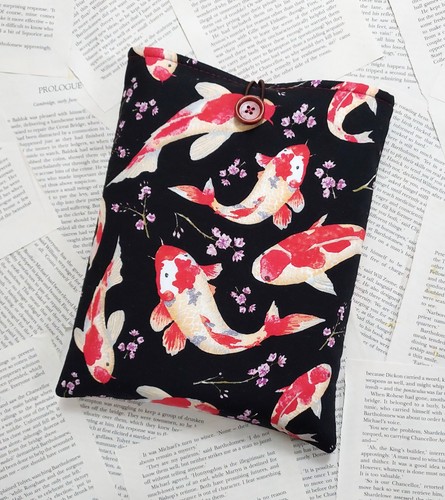 Handmade book sleeve cover - handmade,