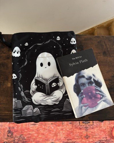 Cute ghost book sleeve - sleeve, cover
