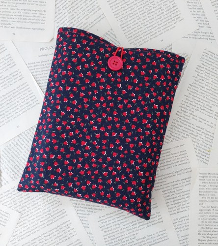 Handmade book sleeve cover - handmade,