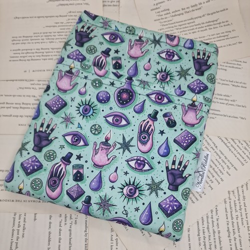 Fabric book sleeve for - fabric,