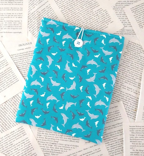 Handmade book sleeve cover - book,