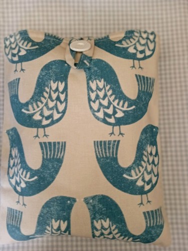 Handmade faric book sleeve - faric,