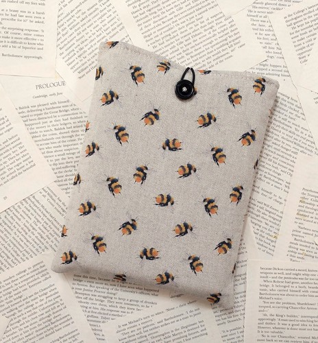 Handmade book sleeve cover - handmade,