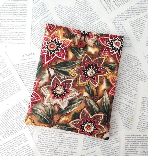 Handmade book sleeve cover - handmade,