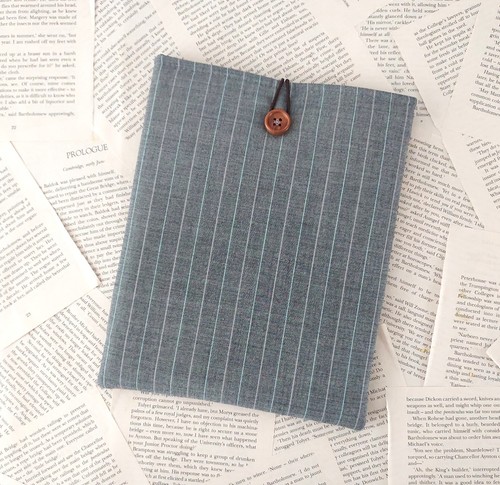 Handmade book sleeve cover - handmade,