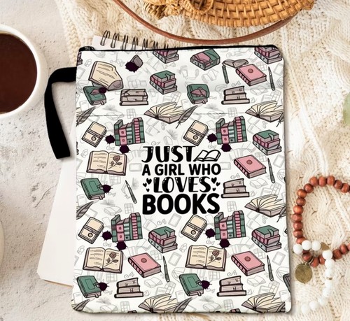 Large book sleeve pouch - large,