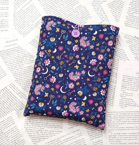 Handmade book sleeve cover - book,