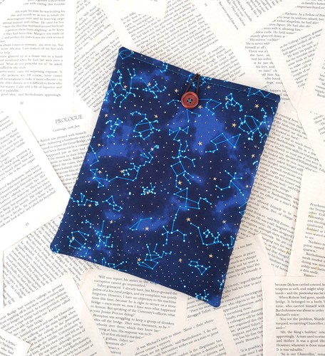 Handmade book sleeve cover - sleeve,