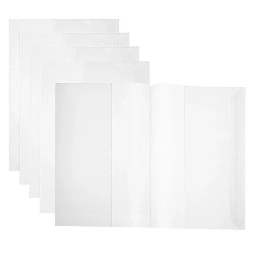 Pcs transparent book covers - 5,
