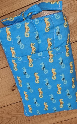Book sleeve quilted fabric - sleeve,