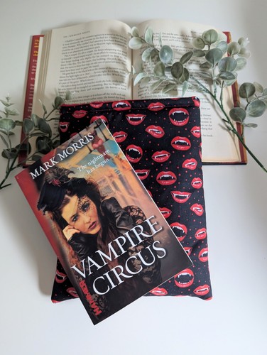Vampire book sleeve dark - book,