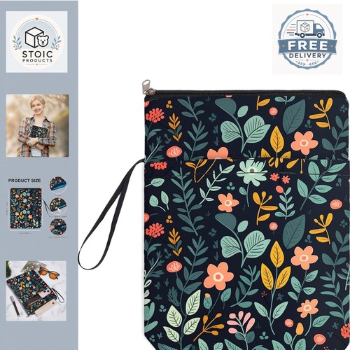 Waterproof book sleeve with - waterproof,