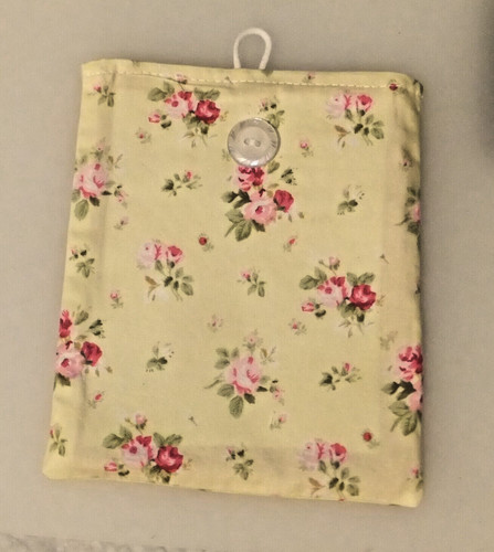 Fabric book sleeve cover pouch - fabric,