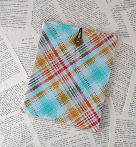 Handmade book sleeve cover - handmade,