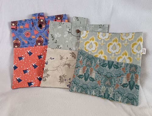 Handmade book sleeve cover - sleeve,