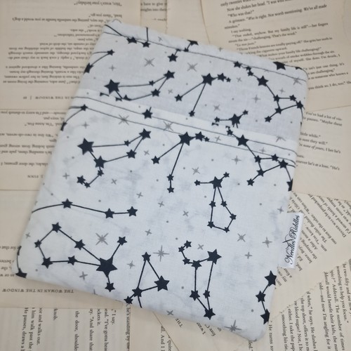 Fabric book sleeve - sleeve, for