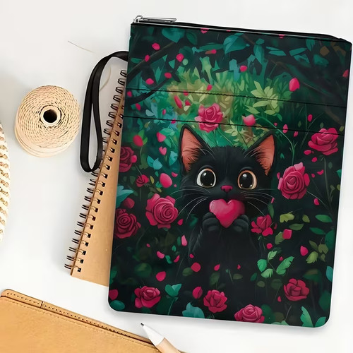 Cat themed book - book, sleeve
